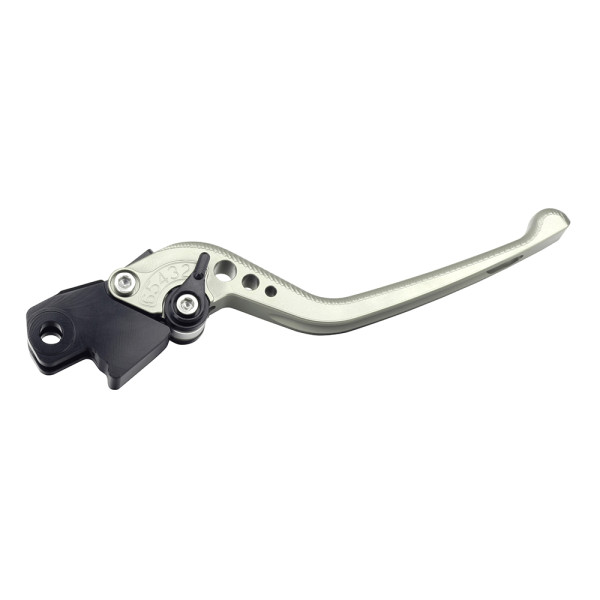 biketek Biketek adjustable cnc brake lever short  - titanium / black adjuster - #b34s